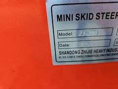 ZJG Mini Skid Steer Track Loader