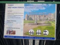 Iron Fence Panels