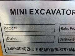 ZJG Mini Excavator