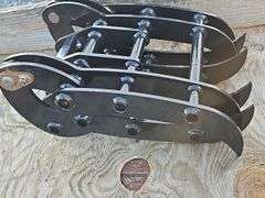 Mini Excavator Grapple Attach