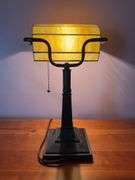 Tiffany Style Bankers Lamp
