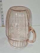Vintage Anchor Hocking Mayfair "Open Rose" Pink Depression Glass Pitcher