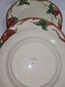 Vintage Franciscan Apple dinner plates & dessert plates
