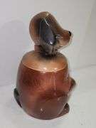Vintage begging puppy cookie jar