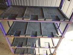 4 Tier Shelf Cart on Rollers