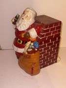 Coca Cola Santa Clause In Chimney Holding A Coke Cola 2005