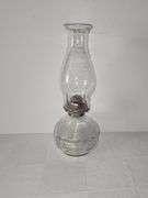 Oil lamp beehive blocks design and clear glass chimney