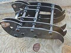 Mini Excavator Grapple Attach