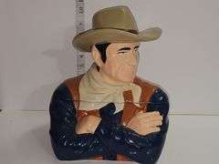 John Wayne cookie jar