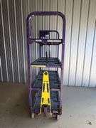 4 Tier Shelf Cart on Rollers