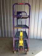 4 Tier Shelf Cart on Rollers