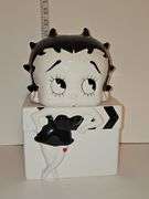 Vintage Betty Boop ceramic cookie jar, manufactured by Benjamin & Medwin Inc. in 1995