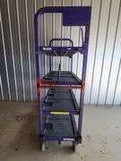 4 Tier Shelf Cart on Rollers