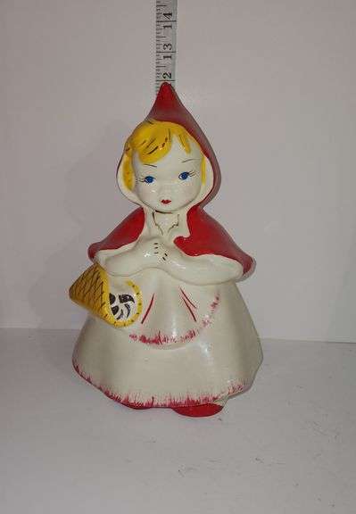 Vantage McCoy Little Red Riding Hood Cookie Jar
