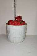 McCoy Cookie Jar Strawberries in a Basket