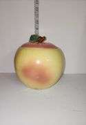 Vintage 1940's ceramic McCoy Apple Cookie Jar