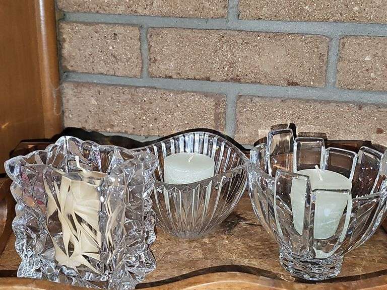 3pc candle holders