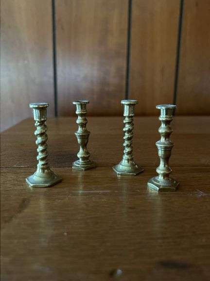 7pc mini candlestick holders