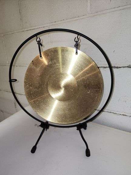 Tabletop Brass Gong