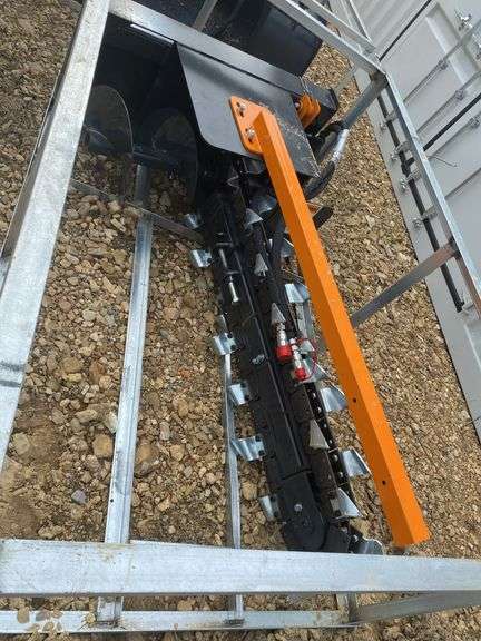 Wolverine skid steer trencher