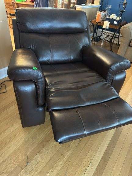 Broyhill Leather Power Recliner