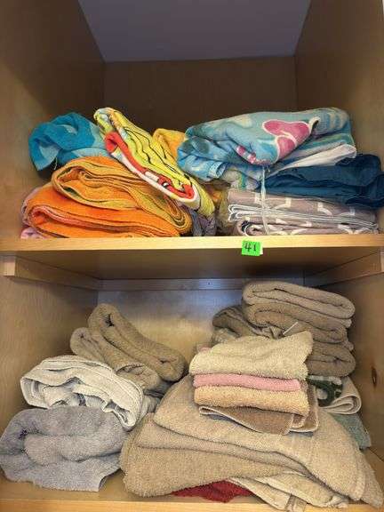 Bathroom Closet Contents