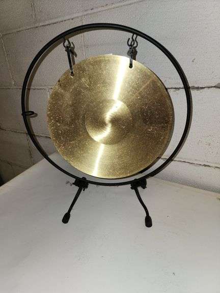 Tabletop Brass Gong