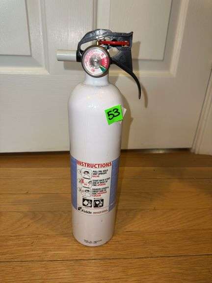 Full Kidde Fire Extinguisher