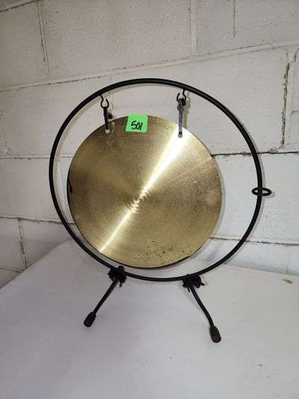 Tabletop Brass Gong