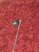 Cast iron decorative piece & candle snuffer