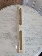 Vintage Goebel Candle Holders Long Porcelain Flower Floater Vase Germany Ivory