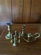 7pc mini candlestick holders