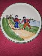 Hot plates with people in the design