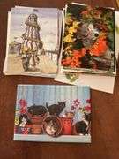 Greeting and Notes Cards, Decor Flower Picture