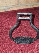 Cast iron decorative piece & candle snuffer
