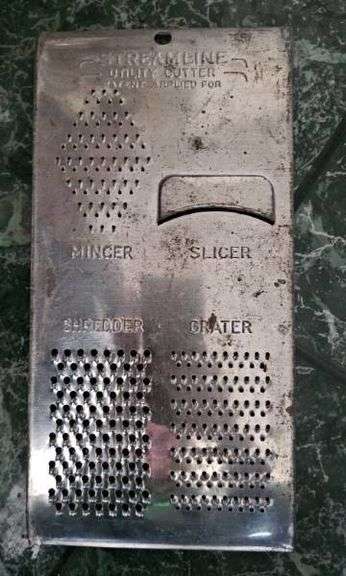 Silver metal graters