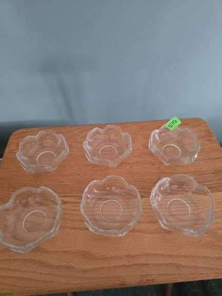Clear Glass Dessert Bowls