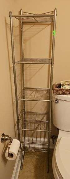 Metal Bathroom Shelf
