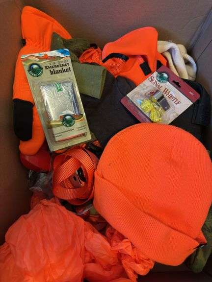 Box of Hunting Supplies