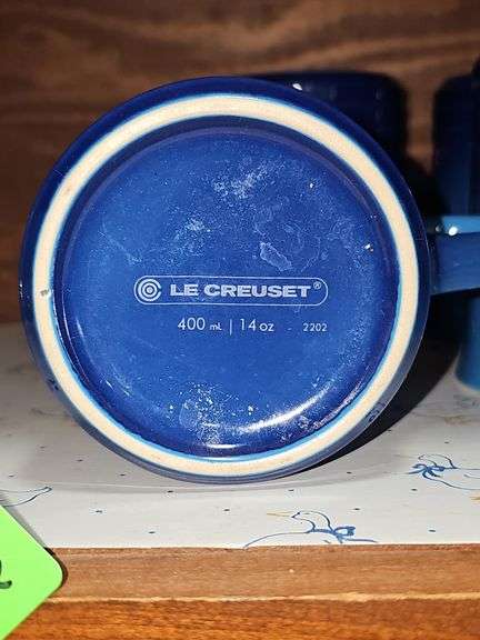 Le Creuset Blue Mug