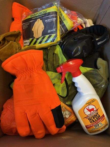 Box of Hunting Supplies