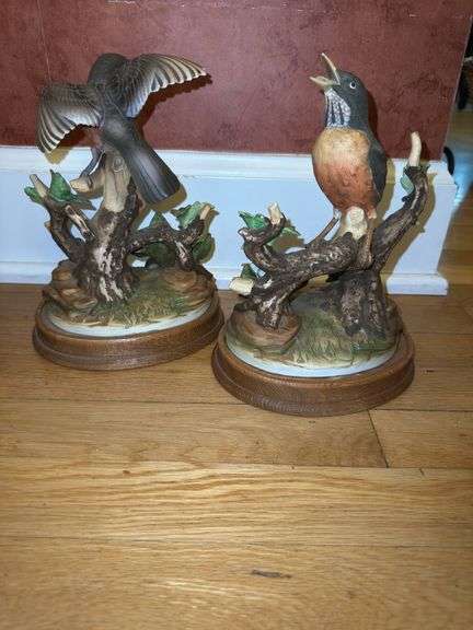 Porcelain Bird Figurines