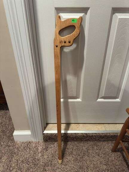 Handmade Saw Cane