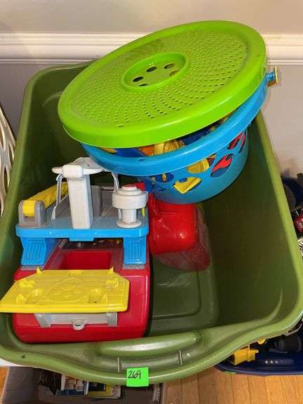 Tote of Beach Toys