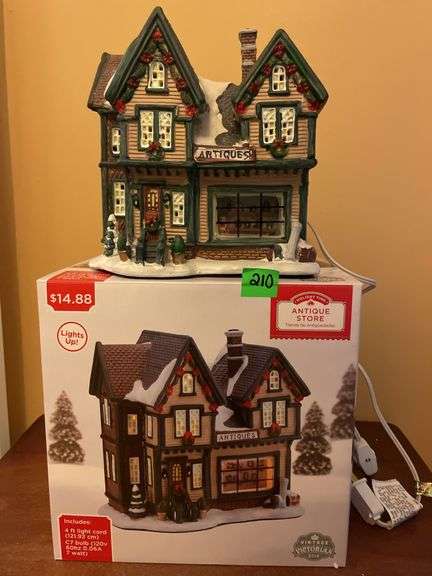 Holiday Time Light up Antique Store
