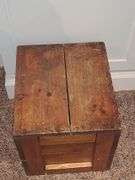 Vintage Handmade Crate/Record Holder