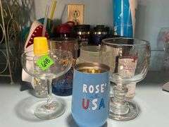 Eclectic Drinkware Bundle Mixed Styles Various Materials