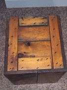 Vintage Handmade Crate/Record Holder