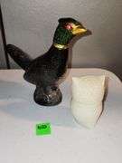 Vintage Avon Pheasant & Owl bottles Proud Groom & Partial Firetruck