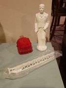 Vintage Avon Pheasant & Owl bottles Proud Groom & Partial Firetruck